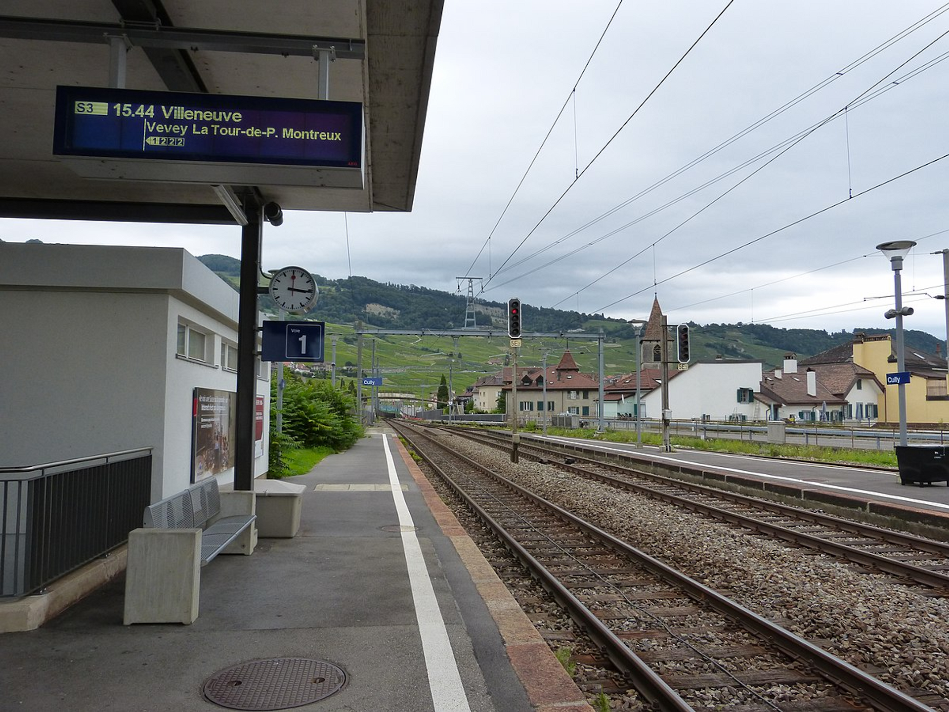 Vevey train station